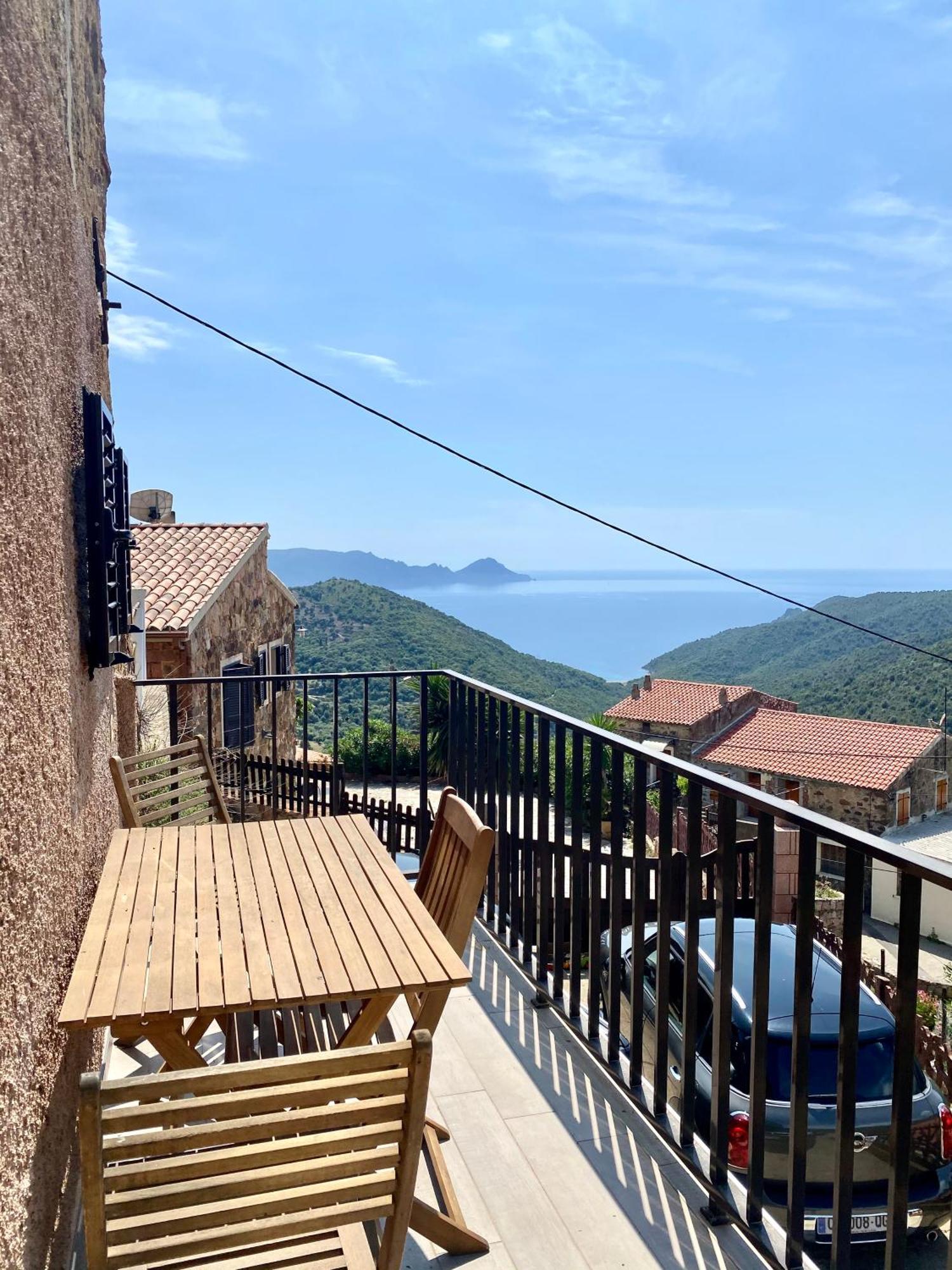 Studio Terrasse Vue Mer Clim Wifi Parking Partinello المظهر الخارجي الصورة
